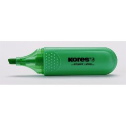 KORES Szövegkiemelő, 0,5-5 mm, KORES, zöld