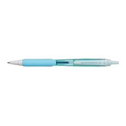 UNI Golyóstoll, 0,38 mm, nyomógombos, UNI "SXN-101FL ", égkék