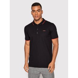 Hugo Pólóing Dinoso222 50467344 Fekete Slim Fit