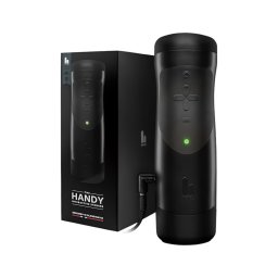 The Handy 1.1 - Interaktív maszturbátor, férfiaknak (fekete)