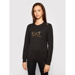 EA7 Emporio Armani Pulóver 8NTM45 TJ9RZ 1200 Fekete Regular Fit