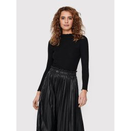 ONLY Blúz Emma 15180040 Fekete Slim Fit
