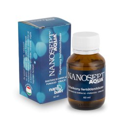 Nanosept Aqua fertőtlenítő szer háztartási víztisztítókhoz