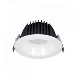 LED panel , mélysugárzó , 25W , süllyesztett , kerek , természetes fehér , IP44 , Elmark