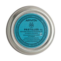 Apivita mentol-eukaliptusz ízű torokpasztilla 45g