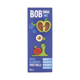 Bob Snail alma-áfonya gyümölcstekercs 30g