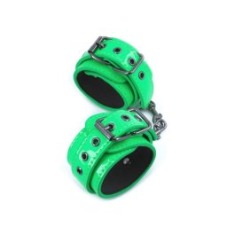 Ns Novelties Electra Wrist Cuffs Greenkézbilincs