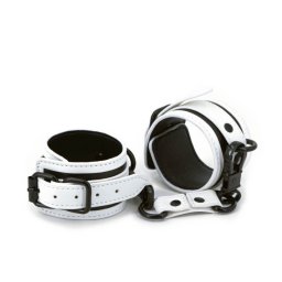 Ns Novelties GLO Bondage Wrist Cuff Green kézbilincs