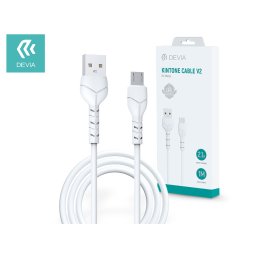USB A/B Micro 1m 2.1A Devia ST351129 Kintone V2 Series ST351129