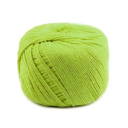 Makramé pamut zsinór, 500g, világoszöld