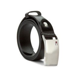 Tommy Hilfiger Férfi öv Th Plaque Belt 3.5 Adj AM0AM01995 Fekete