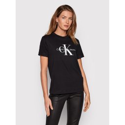 Calvin Klein Jeans Póló J20J219142 Fekete Regular Fit