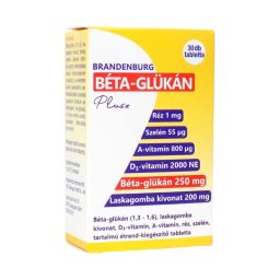 Brandenburg Béta-glükán Plusz tabletta 30x