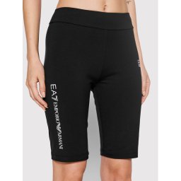EA7 Emporio Armani Kerékpáros nadrág 6LTS51 TJ01Z 1200 Fekete Slim Fit