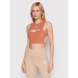 adidas Felső adicolor Classics HM2118 Narancssárga Slim Fit