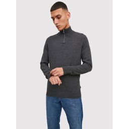 Jack&Jones Sweater Emil 12189339 Szürke Regular Fit