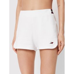 Tommy Hilfiger Sport rövidnadrág Tape S10S101432 Fehér Regular Fit