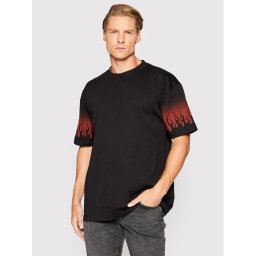 Vision Of Super Póló VS00309 Fekete Regular Fit