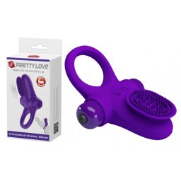 Pretty-Love Penis Ring 2 - lila péniszgyűrű