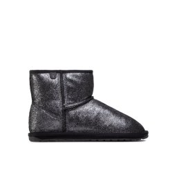 EMU Australia Hótaposó Wallaby Mini Metallic Teens T12358 Fekete