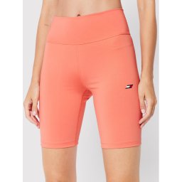 Tommy Hilfiger Kerékpáros nadrág Core S10S101380 Narancssárga Slim Fit