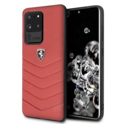 Ferrari Heritage Quilted telefontok Samsung Galaxy S20 Ultra (piros)