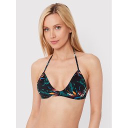 Tommy Jeans Bikini felső UW0UW03728 Fekete