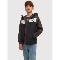 Jack&Jones Junior Átmeneti kabát Rush 12200453 Fekete Regular Fit