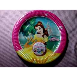 Disney hercegnők papír tányér szett