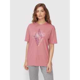 Skechers Póló Diamond Magnolia Outline Everybody WTS354 Rózsaszín Relaxed Fit