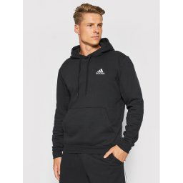 adidas Pulóver Essentials Fleece GV5294 Fekete Regular Fit