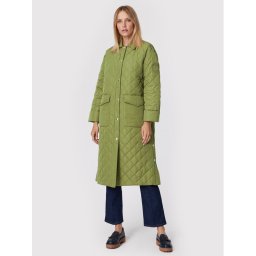 Tommy Hilfiger Pehelykabát Quilted Sorona WW0WW35551 Zöld Relaxed Fit