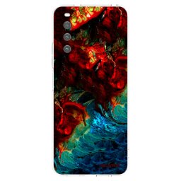 Átlátszó szilikon tok az alábbi mobiltelefonokra Sony Xperia 10 IV 5G - Universe
