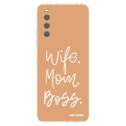 Átlátszó szilikon tok az alábbi mobiltelefonokra Sony Xperia 10 IV 5G - Boss Mama