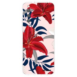 Átlátszó szilikon tok az alábbi mobiltelefonokra Sony Xperia 10 IV 5G - Red Lily