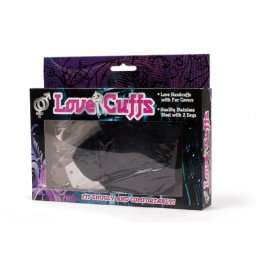 LOVE CUFFS BLACK Bilincs