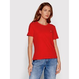 Tommy Jeans Póló DW0DW14616 Piros Regular Fit