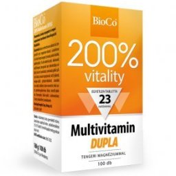 BioCo 200% Vitality Multivitamin Dupla filmtabletta - 100db