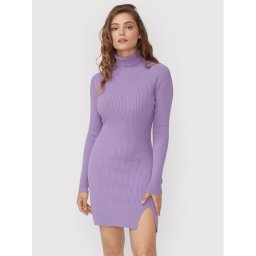 Kontatto Kötött ruha 3M7616 Lila Slim Fit