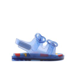 Melissa Szandál Mini Melissa Wide Sandal + Cap 33652 Kék