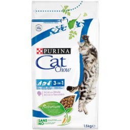 Cat Chow 3in1 száraz macskaeledel 15kg