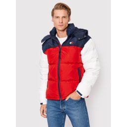 Tommy Jeans Pehelykabát Color Block Alaska DM0DM14460 Színes Regular Fit