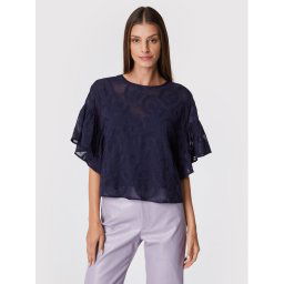 Ted Baker Blúz Bionni 263110 Sötétkék Regular Fit