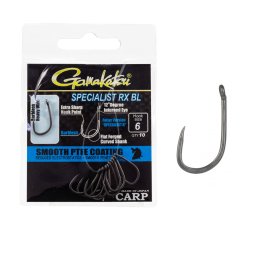 Gamakatsu G-Carp Specialist RX BL szakáll nélküli pontyozó horog, #6, 10db/cs