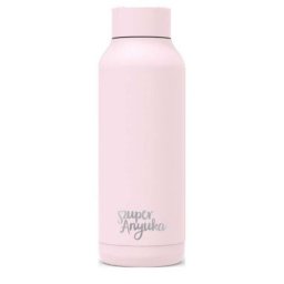 SzuperAnyuka rózsaszín kulacs, 510 ml, termosz