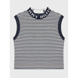 Tommy Hilfiger Felső KG0KG06800 Sötétkék Regular Fit