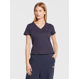 Tommy Jeans Póló DW0DW14617 Sötétkék Slim Fit
