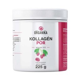Organika kollagén italpor málna ízű 225 g