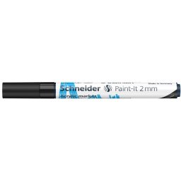 SCHNEIDER Dekormarker, akril, 2 mm, SCHNEIDER "Paint-It 310", fekete