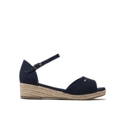 Tommy Hilfiger Espadrilles Rope Wedge Sandal T3A7-32185-0048 S Sötétkék